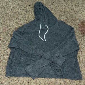 Cropped, Hooded sweater